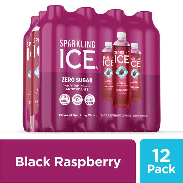 Sparkling Ice® Black Raspberry Sparkling Water Same-Day Delivery