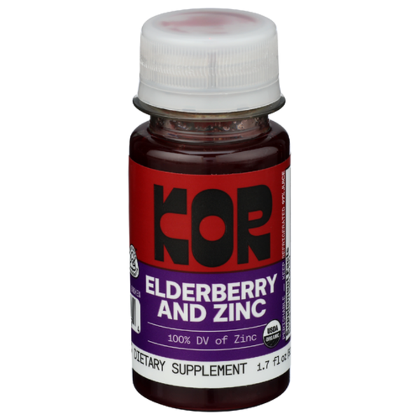 Kor Shots Organic Elderberry Defense Shot Same-Day Delivery or