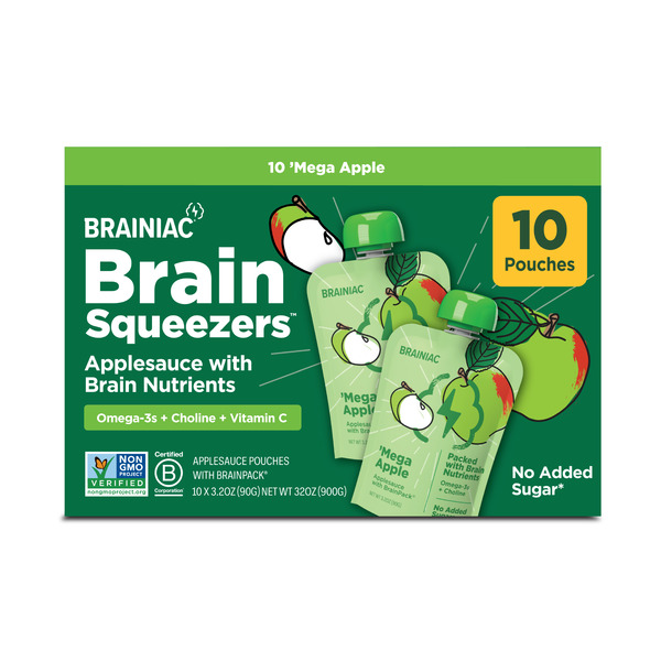 Brainiac Brain Squeezers, Mega Apple Applesauce Same-Day