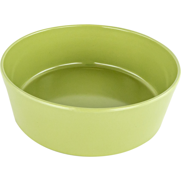 Play On Bamboo Melamine Dog Bowl - Green