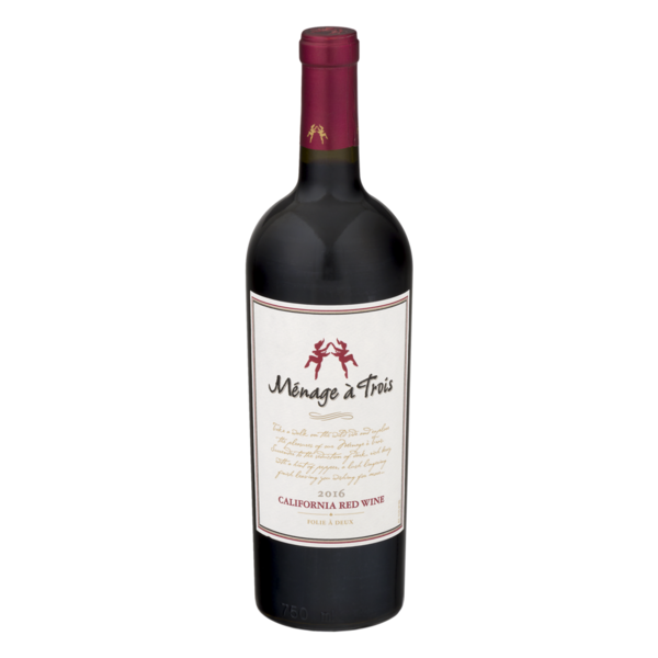Menage a trois Wine Red (750 ml) from Costco Instacart