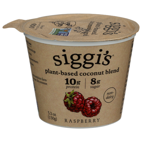 Siggi's Raspberry Plant-Based Coconut Blend Yogurt