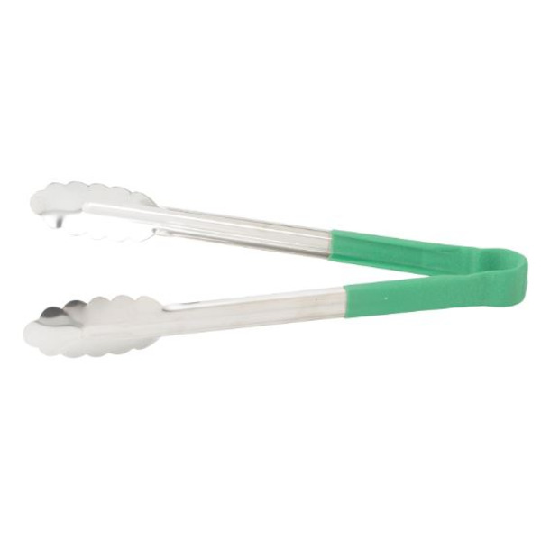 Utility Tong Green 9"