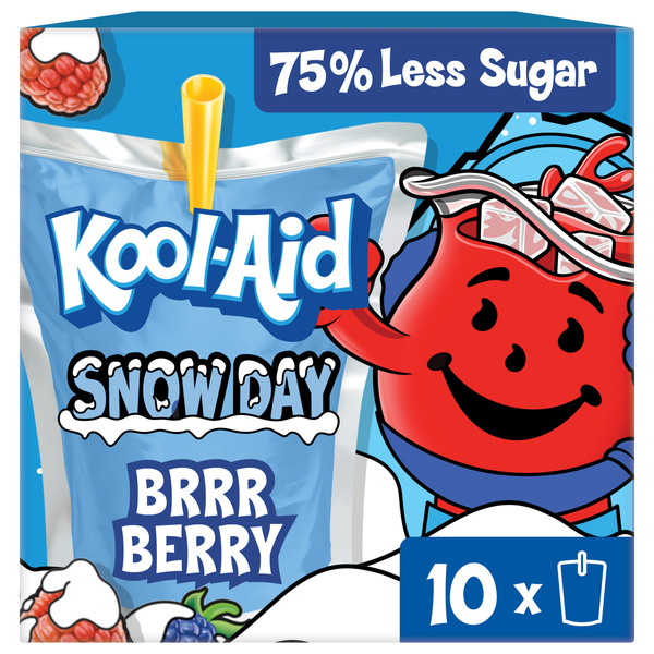 Kool-Aid Snow Day Brrr Berry Artificially Flavored Drink Same-Day