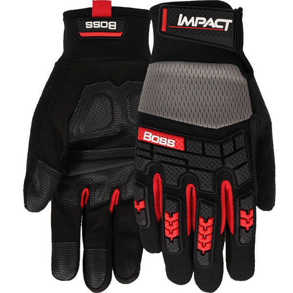 Boss Black Polyester Demolition Gloves 1 -Pairs
