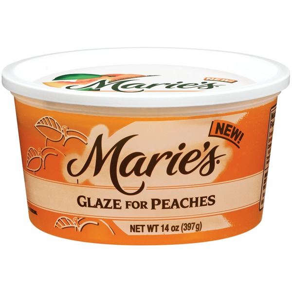 Marie's For Peaches Glaze