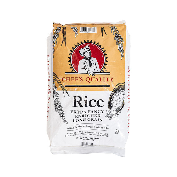Chef's Quality 50lb Xtra Fancy Long Grain Rice