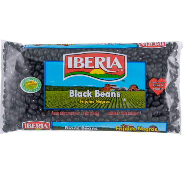 Iberia - Black Turtle Beans - 24/12 oz