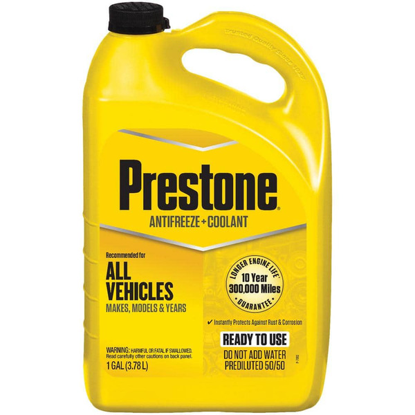 Prestone All Vehicles - 10yr/300k Mi - Antifreeze+coolant (1 Gal - Ready To Use)
