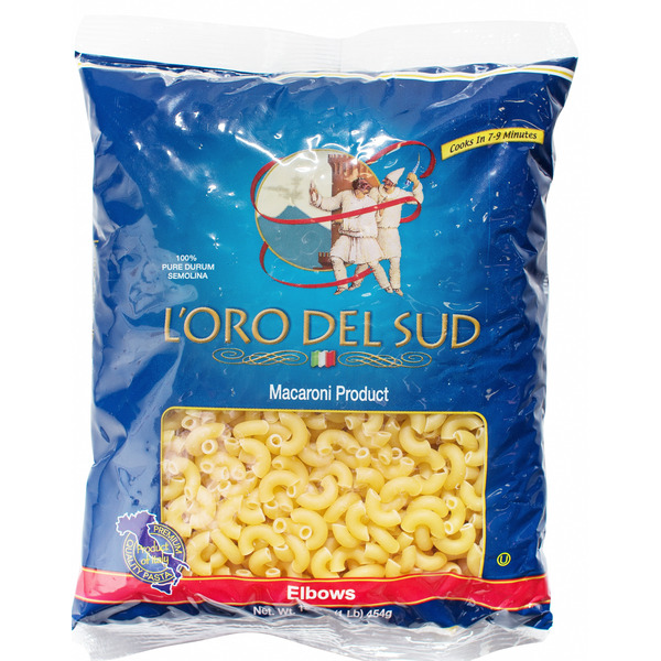L'oro Del Sud Imported Pasta - Elbow Macaroni - 20 lbs