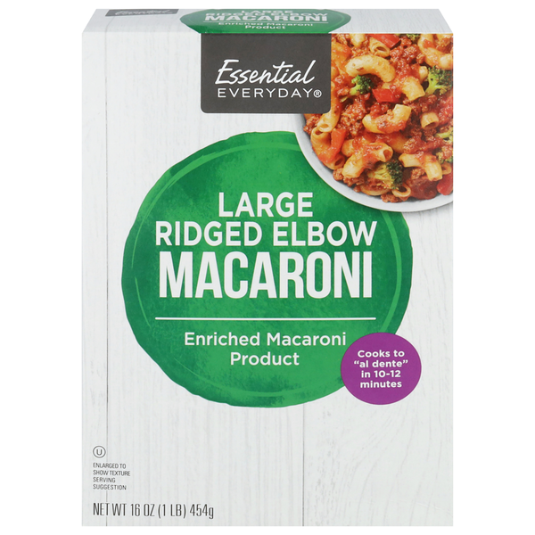 Essential Everyday Macaroni, Large Elbow