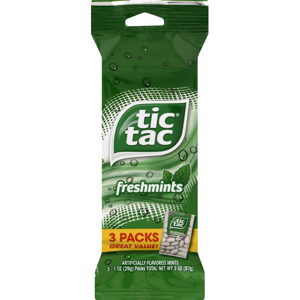 Tic Tac Mints, Freshmints, 3 Pack (1 oz) from CVS Pharmacy® Instacart