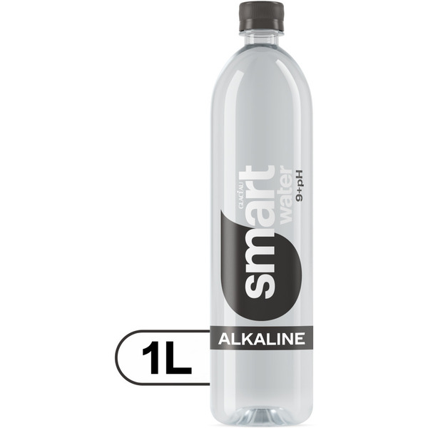 smartwater Alkaline Water, Premium Vapor Distilled Enhanced Water Bottle