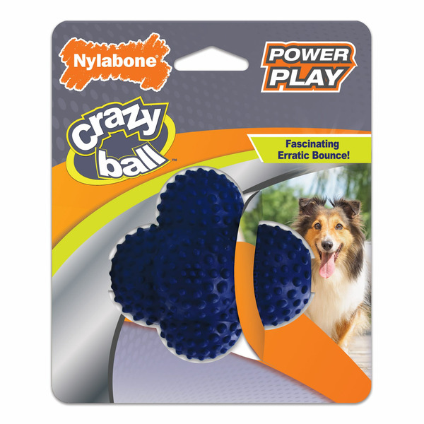 Nylabone Power Play Ball For Dogs Crazy Ball