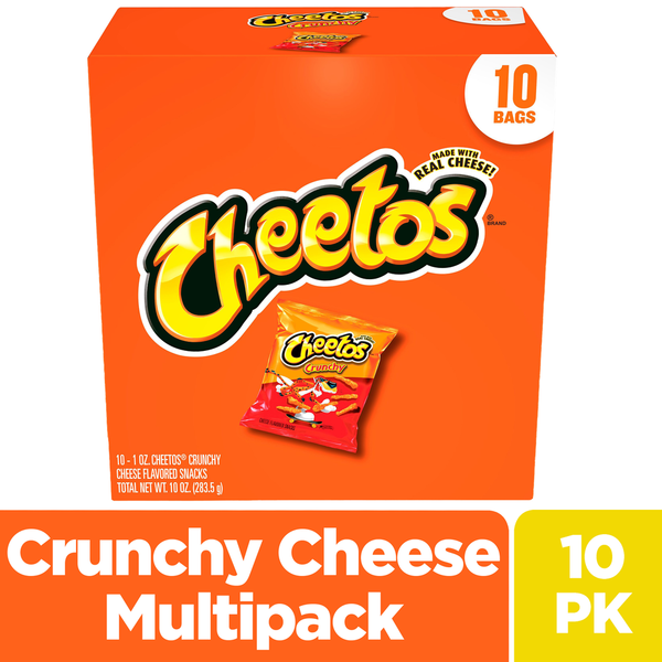 Cheetos Crunchy Cheese Flavored Snacks