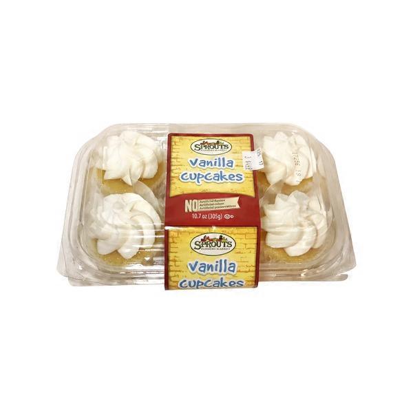 Sprouts Vanilla Cupcakes (10.7 oz) Instacart