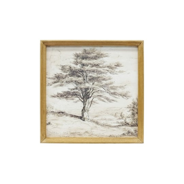 Ashland Framed Tree Wall Decor