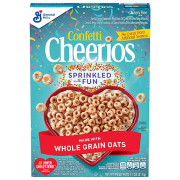 General Mills Confetti Cheerios Breakfast Cereal