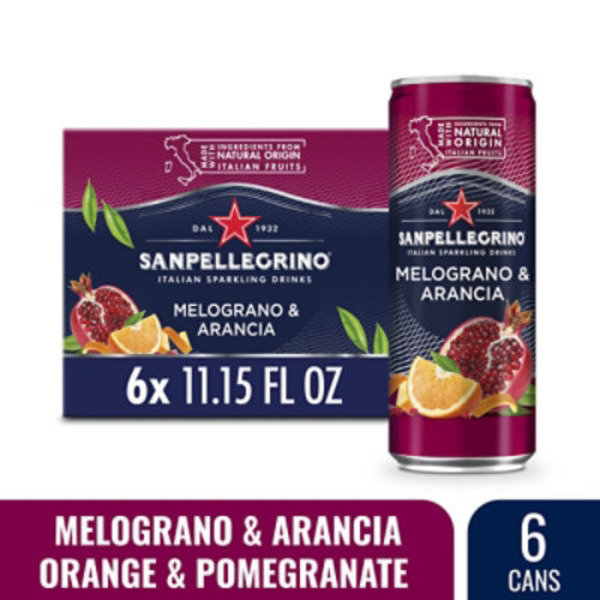 San Pellegrino Pomegranate & Orange