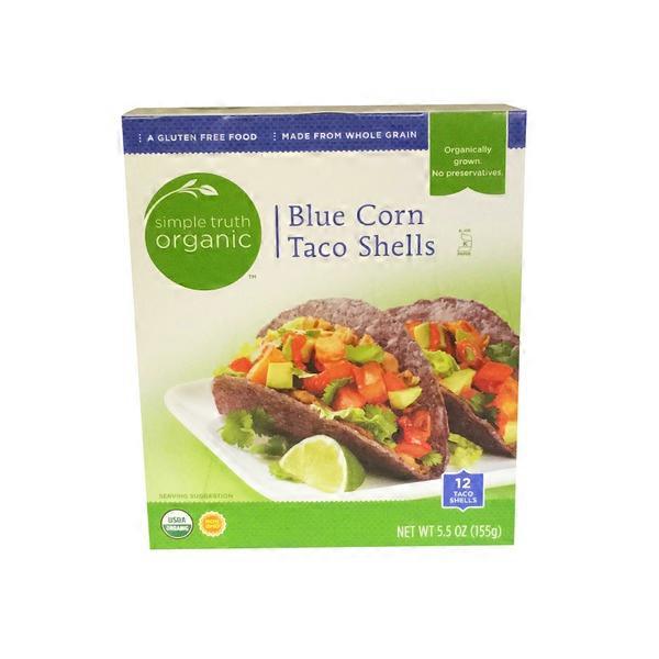 Simple Truth Organic Blue Corn Taco Shells (5.5 oz) Instacart