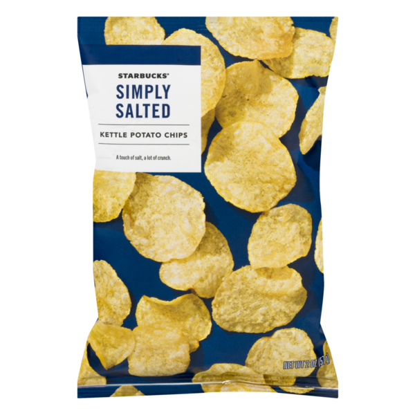Starbucks Kettle Potato Chips Simply Salted 2 Oz Instacart