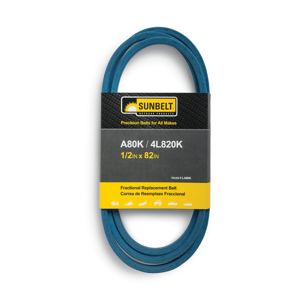 Sunbelt 1/2-in x 82-in Deck/Drive Belt, for Multiple Replaces OEM Part Number A80K, 4L820K