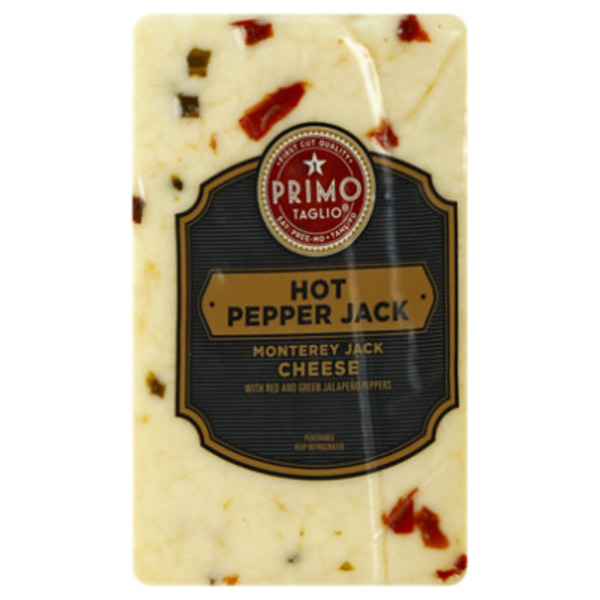 Primo Taglio Cheese, Monterey Jack, Pepper Jack, Hot