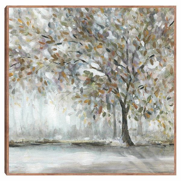 Fine Art Canvas Majestic Timber Framed Wall Art, Multi, 30X30