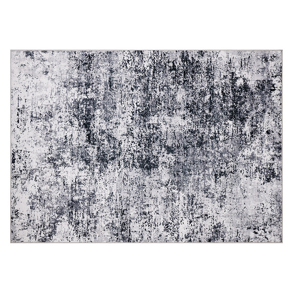 ALDI Huntington Home Washable Area Rug Gray Abstract SameDay