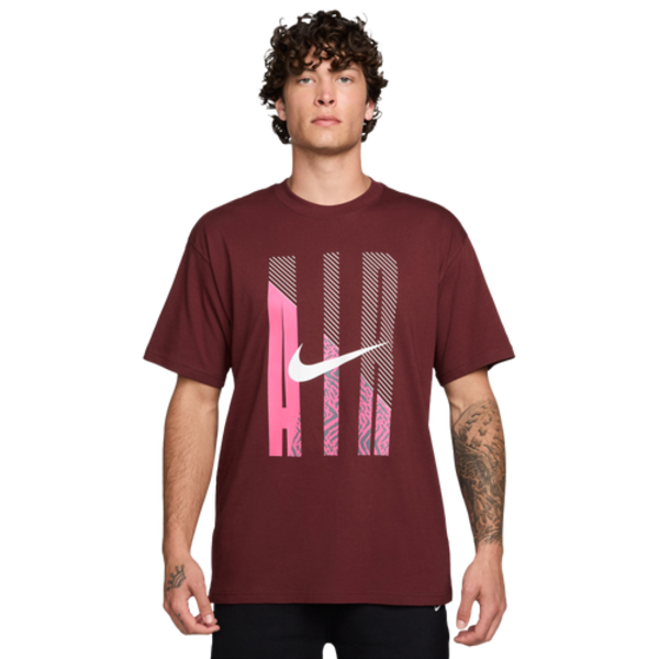 Nike Men's Sportswear Max90 Air Graphic T-Shirt, XXL - Dark Team Red