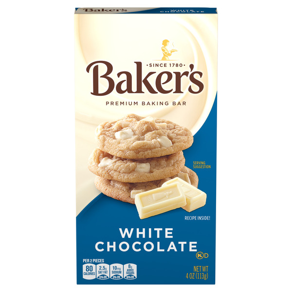 Baker's White Chocolate Premium Baking Bar Same-Day Delivery or
