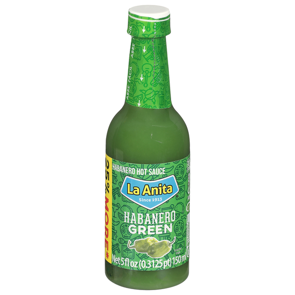 La Anita Green Habanero Hot Sauce