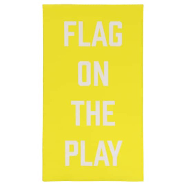 Celebrate It Football Flag Guest Napkins - Yellow
