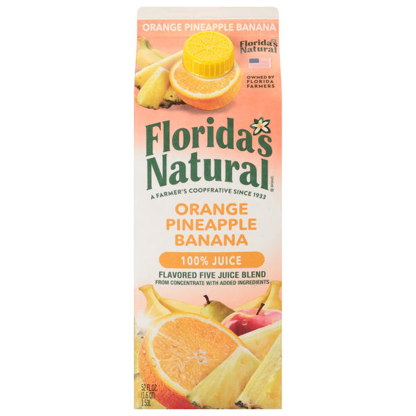 Florida's Natural Orange Pineapple Banana Juice Same-Day Delivery