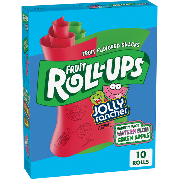 Fruit Roll-Ups Gluten Free Jolly Rancher Fruit Flavored Snacks