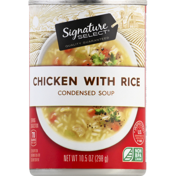 Signature SELECT Soup, Condensed, Chicken with Rice