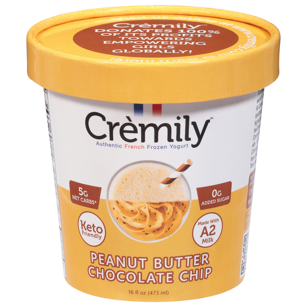 Cremily Frozen Yogurt, Peanut Butter Chocolate Chip Same-Day