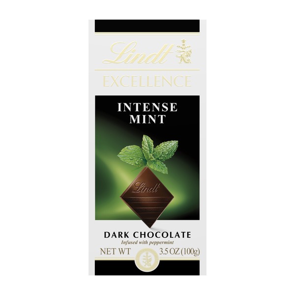Lindt Intense Mint Dark Chocolate Bar (3.5 oz) from Safeway Instacart