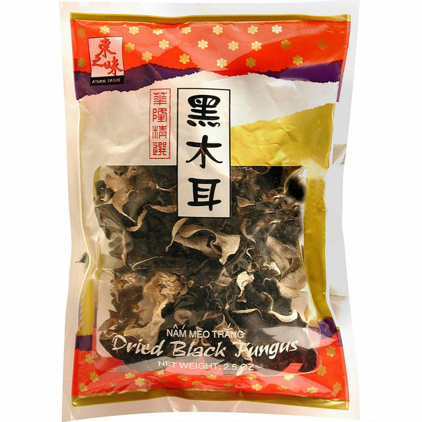 Asian Taste Dried Whole Black Fungus