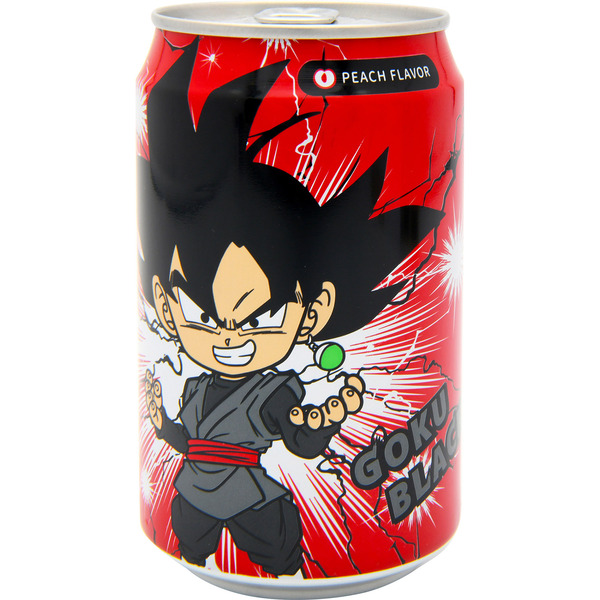 OCEAN BOMB Peaches Flavored Soda