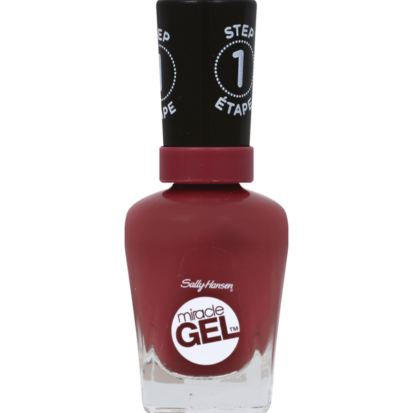 Sally Hansen Gel Color, Step 1, Beet, Pray, Love 496 Same-Day