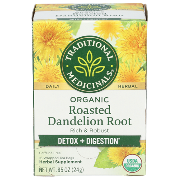Traditional Medicinals Organic Roasted Dandelion Root Tea