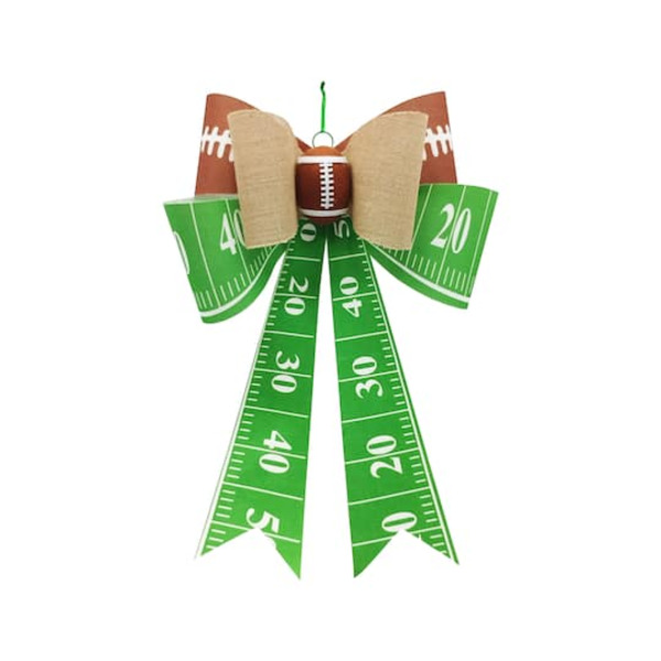 Celebrate It Football Tailgate Bow