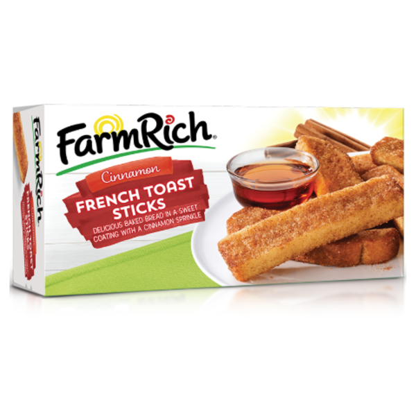 FarmRich - French Toast Sticks, Frozen - 8/48 Ct
