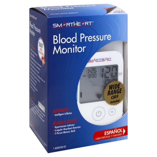 Smart Heart Blood Pressure Monitor (1 each) Instacart