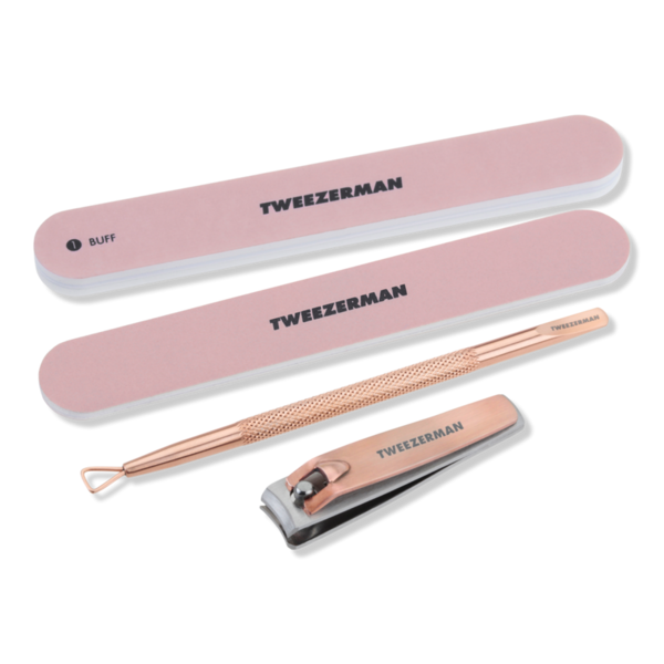 Tweezerman Rose Gold Manicure Set