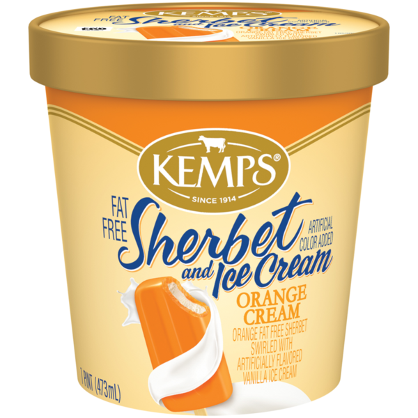 Kemps Orange Cream Sherbet & Ice Cream Same-Day Delivery or Pickup