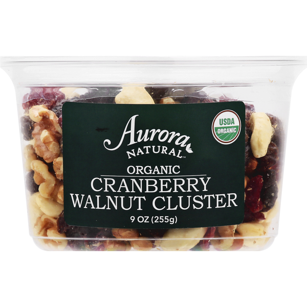 Aurora Natural Cranberry Walnut Cluster, Organic (9 oz) Instacart
