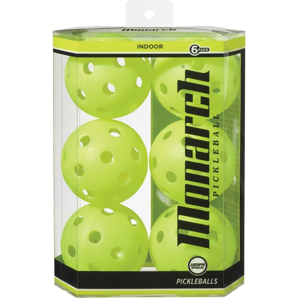 Monarch Indoor Pickleballs 6-Pack