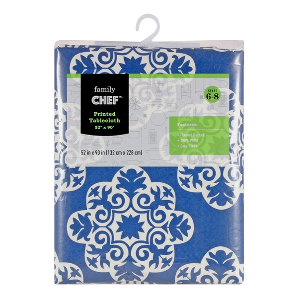 Family Chef Printed PEVA Tablecloths Same-Day Delivery | Family Dollar